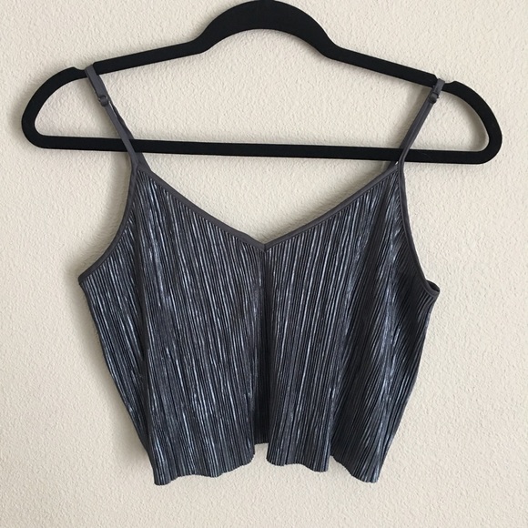 Victoria's Secret Other - Victoria’s Secret metallic crop top Victoria's Secret Other - Victoria’s Secret metallic crop top